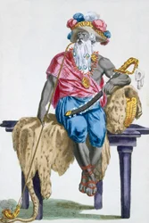 Akasini, König von Assinie, 1780